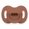 Picture of SUAVINEX ALL SILICONE PHYSIOLOGICAL SOOTHER 0-6M BRICK RED